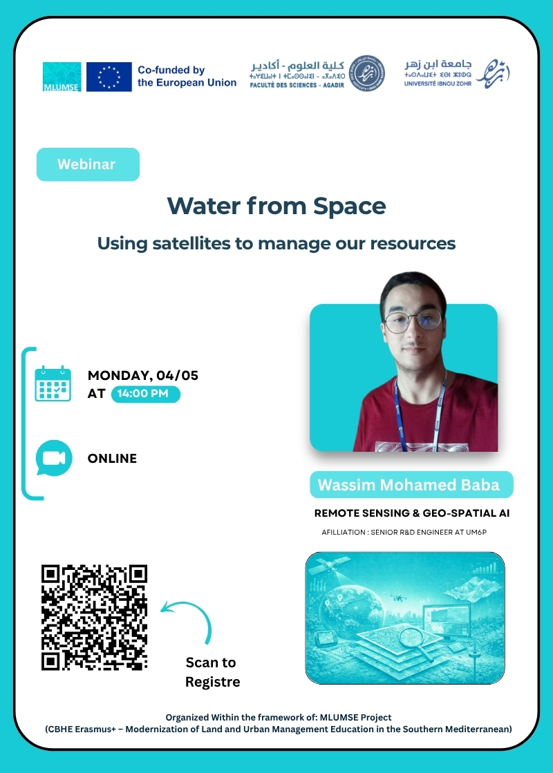 Read more about the article Workshop: Water from Space: Using Satellites to Manage Our Resources